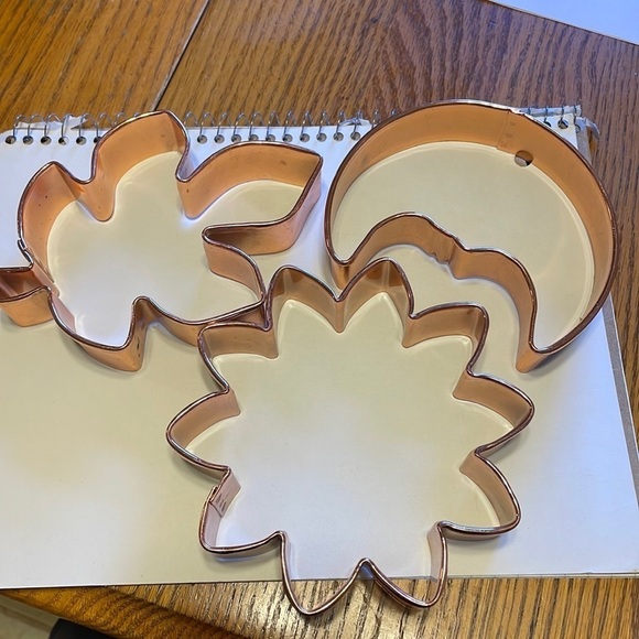 Copper cookie Cutters - Picture 1 of 4